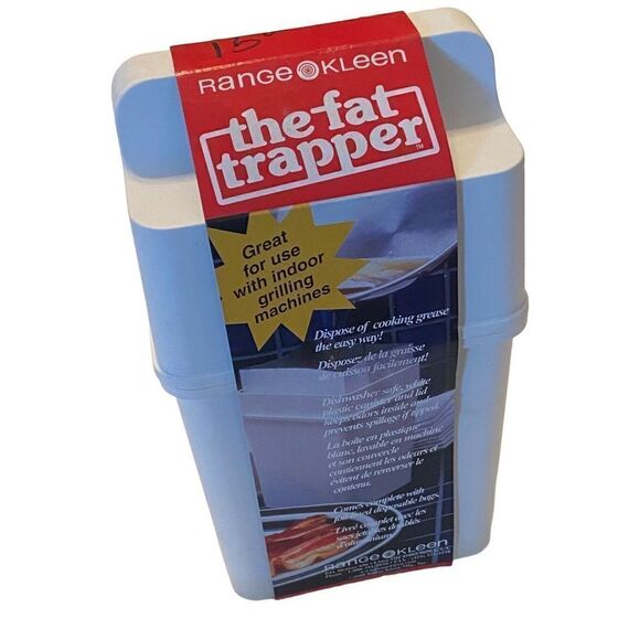 Range Kleen The Fat Trapper Grease Trap Brand New Vintage 2 Bags Included - Picture 1 of 8